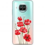 Чохол для Xiaomi Mi 10T Lite Mixcase квіти маки в польових травах
