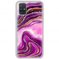 Чохол для Samsung Galaxy A51 (A515) MixCase рожевий мармур