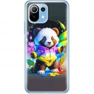 Чохол для Xiaomi Mi 11 Lite MixCase асорті маленька панда