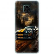 Чохол для Xiaomi Redmi Note 9S / 9 Pro MixCase машини неон Ford Mustang