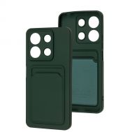 Чохол для Xiaomi Redmi Note 13 WAVE Colorful Pocket dark green