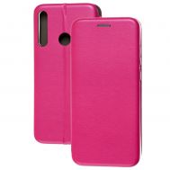 Чохол книжка Premium для Huawei Y6p рожевий