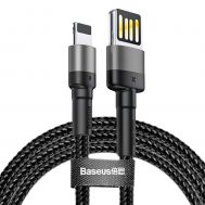Кабель USB Baseus Cafule SE Lightning 2.4A 1m чорний
