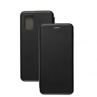 Чохол книжка Premium для Samsung Galaxy A02s / A03s чорний
