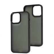 Чохол для iPhone 13 Pro Max Metal Bezel чорний