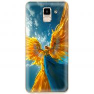 Чохол для Samsung Galaxy J6 2018 (J600) MixCase патріотичні ангел українка