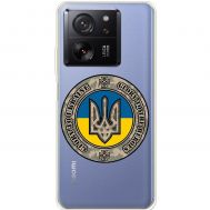 Чохол для Xiaomi 13T / 13T Pro MixCase патріотичні шеврон Glory to Ukraine