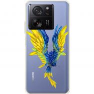 Чохол для Xiaomi 13T / 13T Pro MixCase патріотичні жовто-синій птах