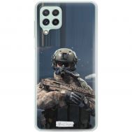 Чохол для Samsung Galaxy A22 (A225) / M32 (M325) Mixcase військові солдати в амуніції