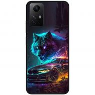 Чохол для Xiaomi Redmi Note 12S MixCase машини bmw вовк