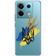 Чохол для Xiaomi Redmi Note 13 5G MixCase патріотичні герб із колосками