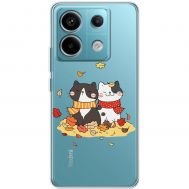 Чохол для Xiaomi Redmi Note 13 Pro 5G MixCase осінь котяча осінь