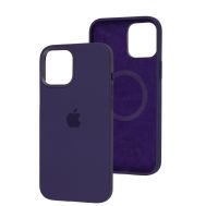 Чохол для iPhone 12 Pro Max MagSafe Silicone Full Size amethyst