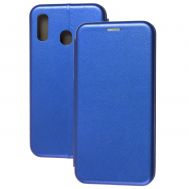 Чохол книжка Premium для Samsung Galaxy A20/A30 синій