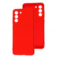 Чохол для Samsung Galaxy S21 FE (G990) Wave camera colorful red