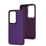 Чохол для Samsung Galaxy S24 Leather case classic violet