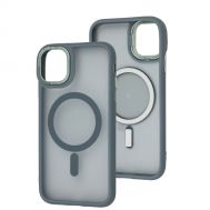 Чохол для iPhone 11 Space color MagSafe сірий
