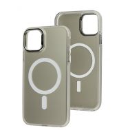 Чохол для iPhone 11 IMD Colors MagSafe silver