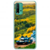 Чохол для Xiaomi Redmi 9T MixCase патріотичні бойовий танк