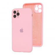 Чохол для iPhone 11 Pro Silicone Slim Full camera light pink