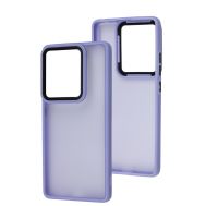 Чохол для Xiaomi Redmi Note 13 Pro 4G / Poco M6 Pro 4G Wave Matte Color light purple