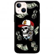 Чохол для iPhone 13 MixCase гроші череп