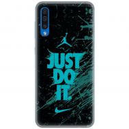 Чохол для Samsung Galaxy A50 / A50s / A30s MixCase логотип лого спорт на чорному