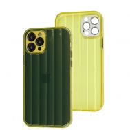 Чохол для iPhone 12 Pro Fibra Tide yellow