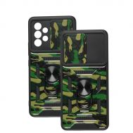 Чохол для Samsung Galaxy A53 (A536) Serge Ring Armor ударостійкий army green