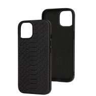 Чохол для iPhone 15 Fibra Python black