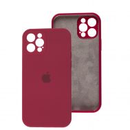 Чохол для iPhone 12 Pro Square Full camera rose red