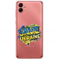 Чохол для Samsung Galaxy A04 (A045) MixCase патріотичні save ukraine