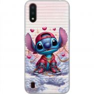 Чохол для Samsung Galaxy A01 (A015) MixCase асорті Stitch в кепці