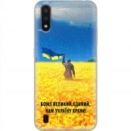 Чохол для Samsung Galaxy A01 (A015) MixCase патріотичний "доброго вечора"