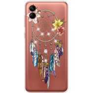 Чохол для Samsung Galaxy A04e (A042) MixCase зі стразами Dreamcatcher