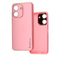 Чохол для Xiaomi Redmi 13C / Poco C65  Leather Xshield pink