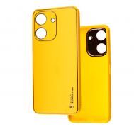 Чохол для Xiaomi Redmi 13C / Poco C65  Leather Xshield yellow