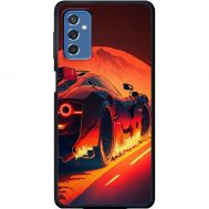 Чохол для Samsung Galaxy A04S (A047) MixCase машини неон жовто-помаранчева