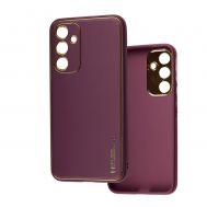 Чохол для Samsung Galaxy A55 5G Leather Xshield plum red