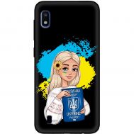 Чохол для Samsung Galaxy A10 (A105) MixCase патріотичні паспорт українки