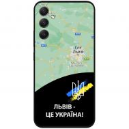 Чохол для Samsung Galaxy A54 (A546) MixCase патріотичні Львів це Україна