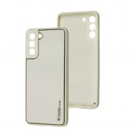 Чохол для Samsung Galaxy S21+ (G996) Leather Xshield white