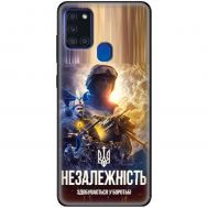 Чохол для Samsung Galaxy A21S (A217) MixCase незалежність у боротьбі