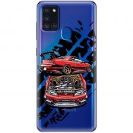 Чохол для Samsung Galaxy A21s (A217) MixCase машини red car