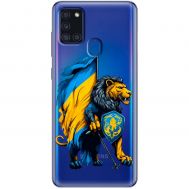 Чохол для Samsung Galaxy A21s (A217) MixCase патріотичні Український лев