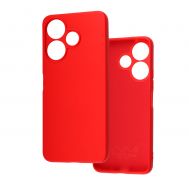 Чохол для Xiaomi Redmi 13 4G / Poco M6 4G Wave camera colorful red