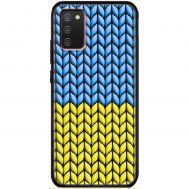 Чохол для Samsung Galaxy A02S (A025) MixCase Новий рік 2025 в'язаний