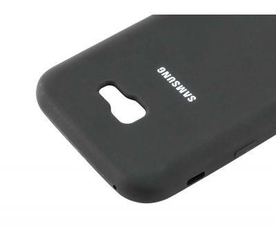 Чохол для Samsung Galaxy A5 2017 (A520) Silky Soft Touch чорний 100137