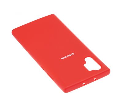 Чохол Samsung Galaxy Note 10+ (N975) Silky Soft Touch "червоний" 1002604
