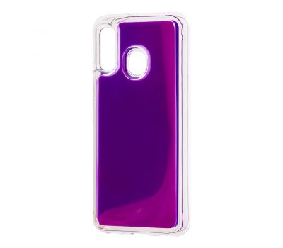 Чохол для Samsung Galaxy A20/A30 "рідкий пісок" фіолетовий